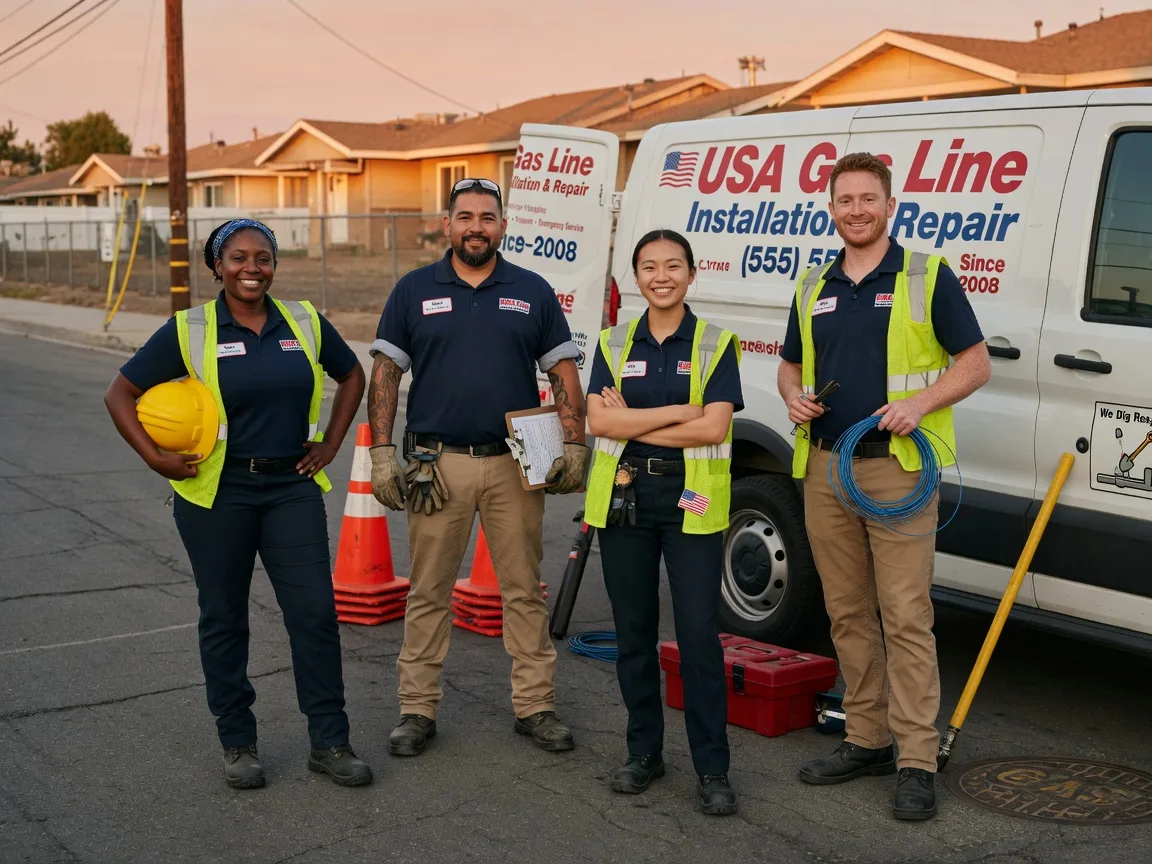 Gas Line Installation company in Smithville, TX